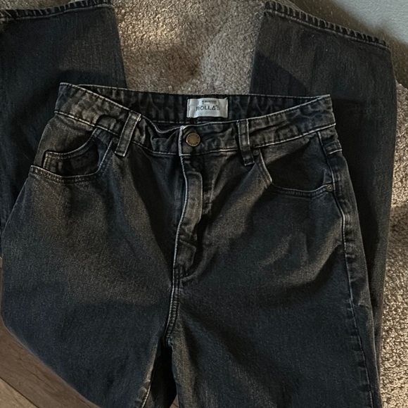 Rolla's Black Denim Jeans - Picture 3 of 3